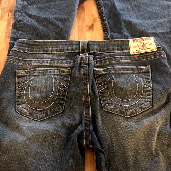 True Religion Denim - NEW True Religion Size 31 Skinny Boot Leg Dark Wash Jeans RN #112790 CA# 30427